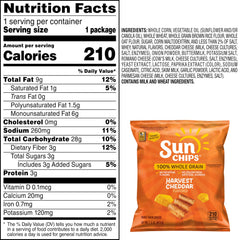 SunChips primer plano de granos integrales que resaltan la receta saludable