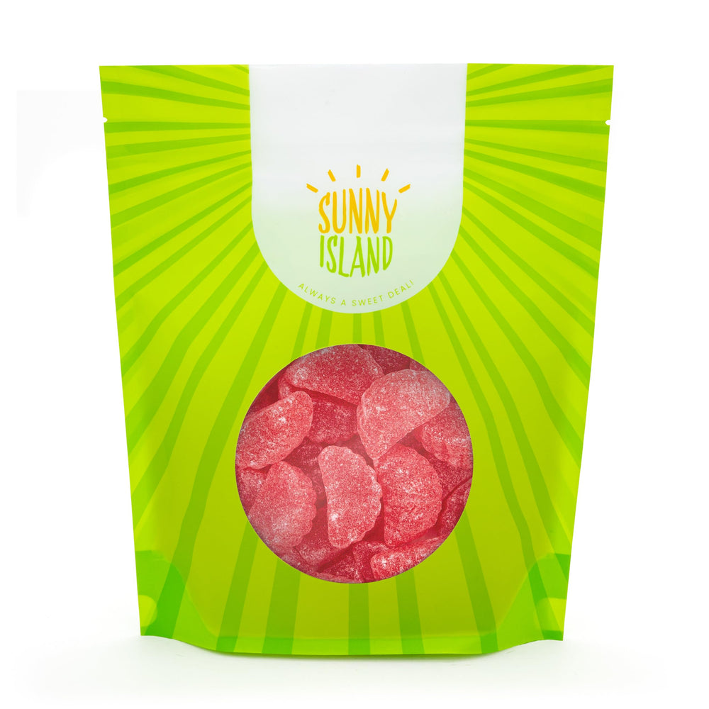 SUNNY ISLAND etiqueta del empaque con información y cantidad en la bolsa