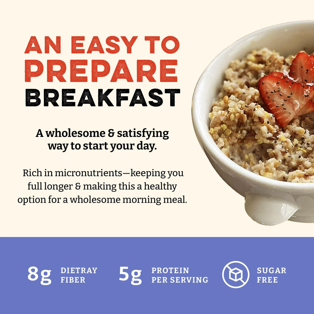Sunrise Flour Mill desayuno servido en mesa mostrando conveniencia diaria
