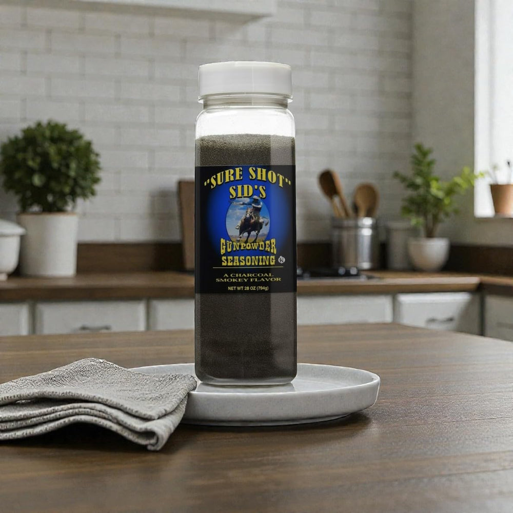 Sure Shot Sid’s comparativa de tamaño 28 oz con mano, visualiza cantidad