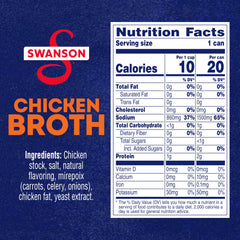SWANSON S etiqueta en detalle indicando ingredientes naturales