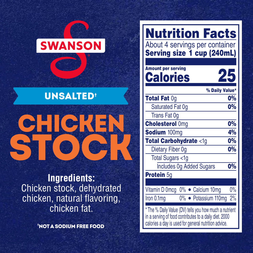 SWANSON S close-up de textura del caldo en cuchara, muestra cuerpo y riqueza del producto