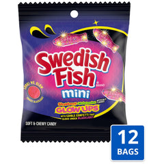 SWEDISH FISH gomitas en plato listas para servir en reuniones
