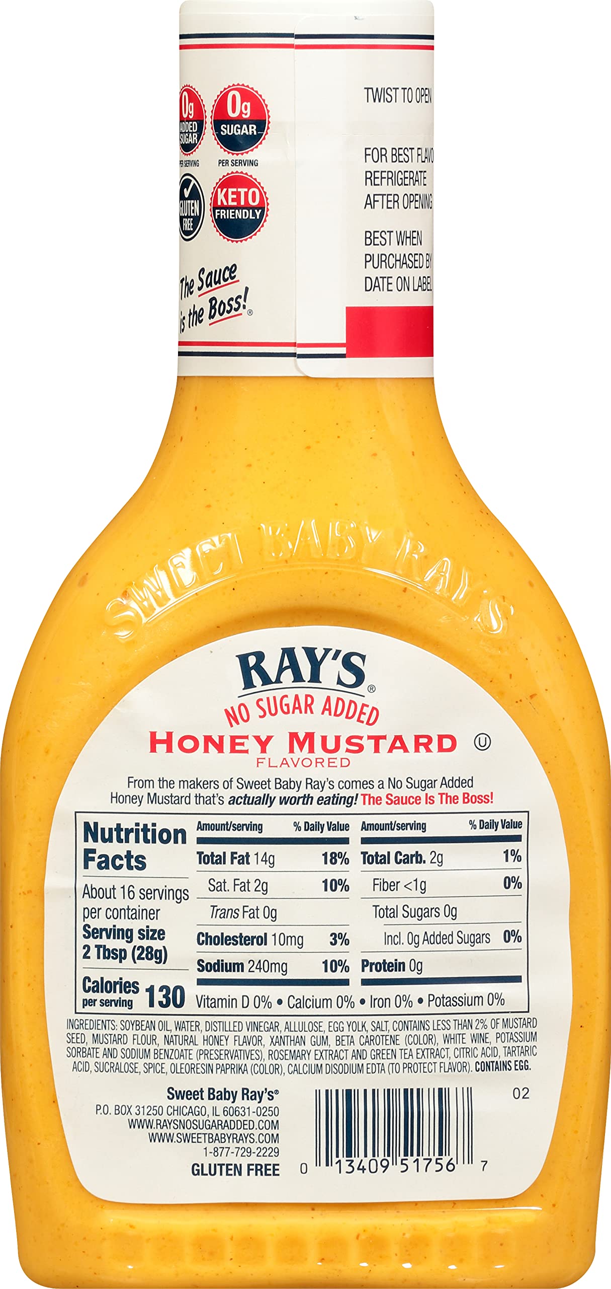 Sweet Baby Ray's textura de Honey viendo brillo y consistencia para glasear