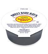 Sweet Baby Ray's vasito frontal mostrando envase sellado y sabor práctico