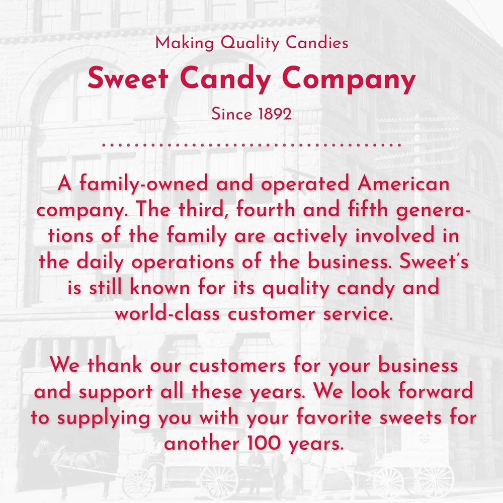 Sweet Candy Company taffy en mesa de fiesta aportando color y opción para invitados