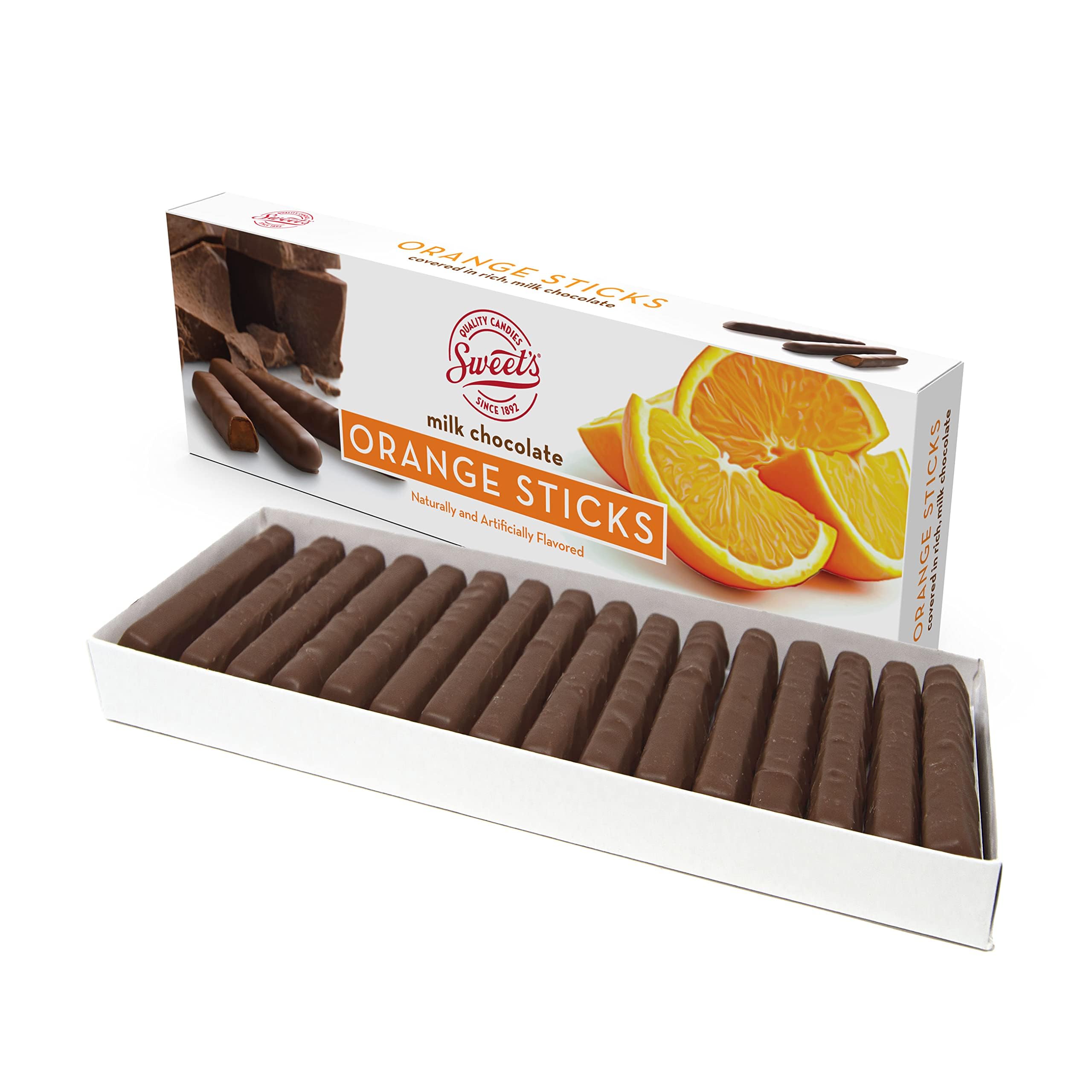 Sweet Candy Company fila de palitos con diferentes sabores para variedad