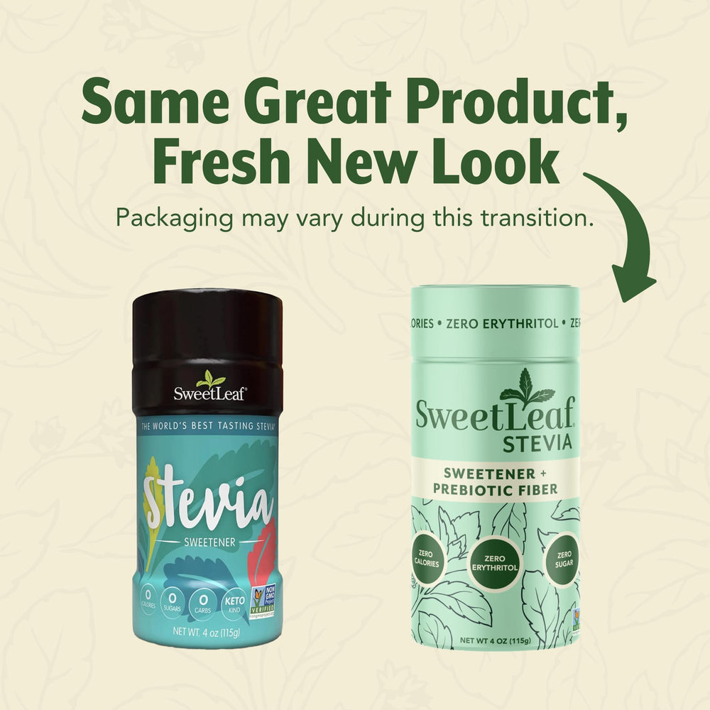 SweetLeaf tapa 2 en 1 con opciones de agitar o servir para mayor control