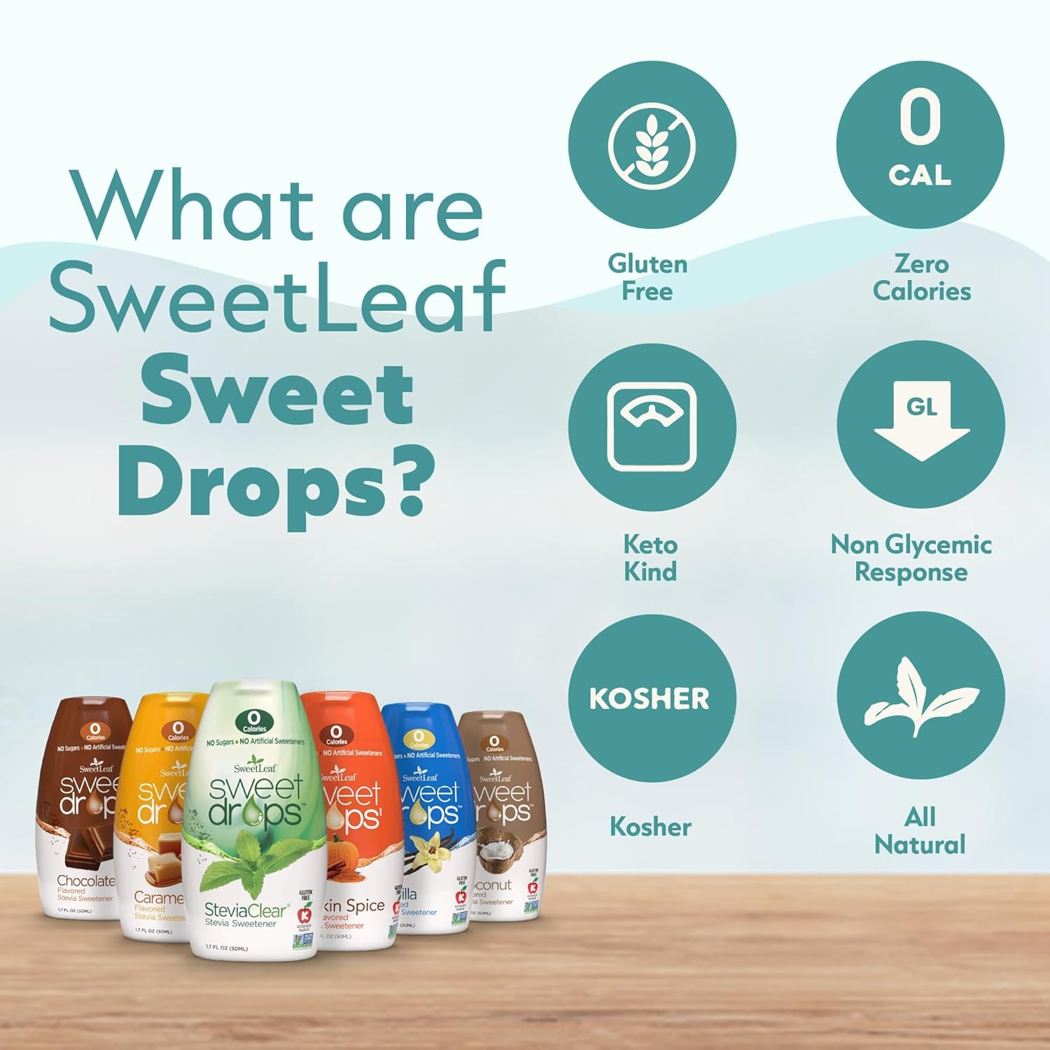 SweetLeaf uso en smoothie mostrando integración y dulzor natural
