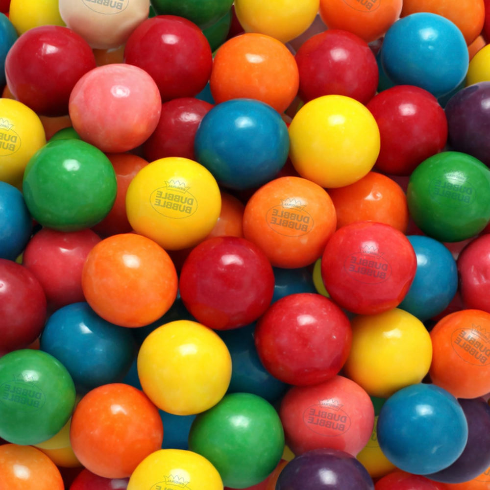 SWEETSIDE CANDY CO. primer plano de la textura y brillo del gumball