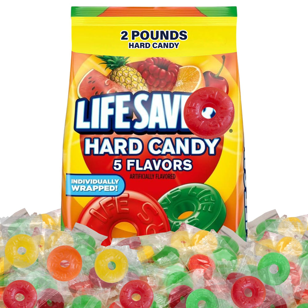 SWEETSIDE CANDY CO. frente del empaque mostrando 2 lb y colores, ideal para eventos