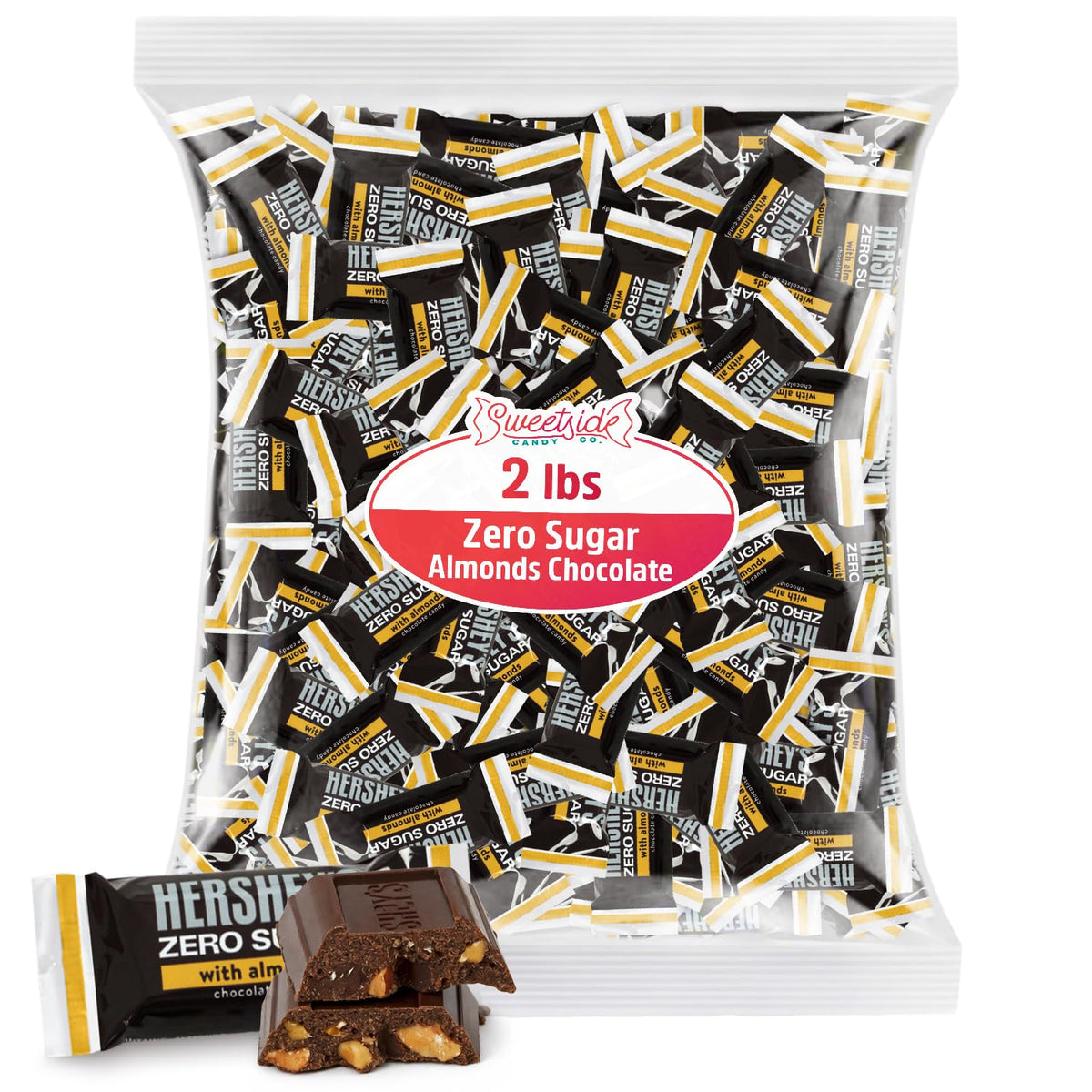 SWEETSIDE CANDY CO. bolsa frontal 2 lb mostrando ahorro y conveniencia