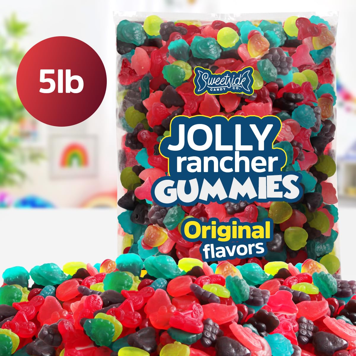SWEETSIDE CANDY CO. primer plano textura masticable que invita a comer