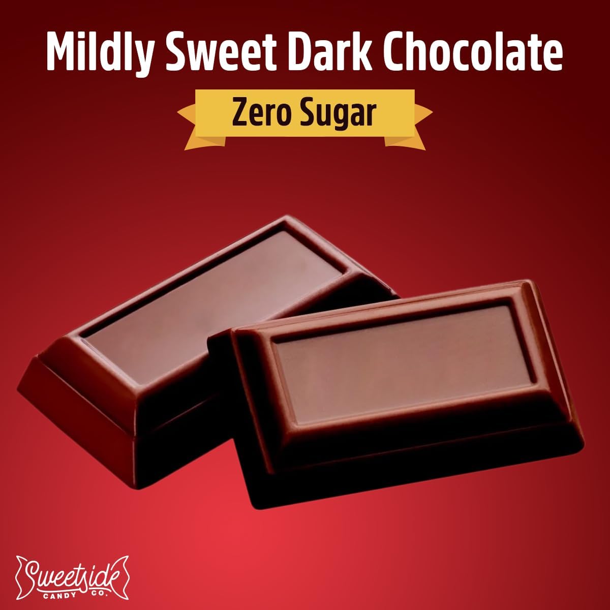 SWEETSIDE CANDY CO. trozos de chocolate mostrando textura y sabor intenso