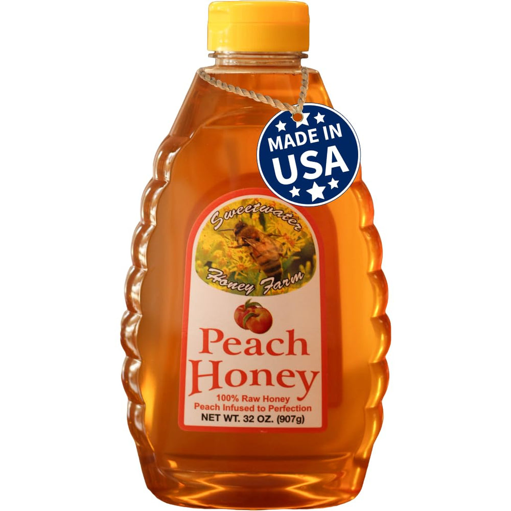 Sweetwater Creek Honey Farm frasco frontal muestra claridad y confianza