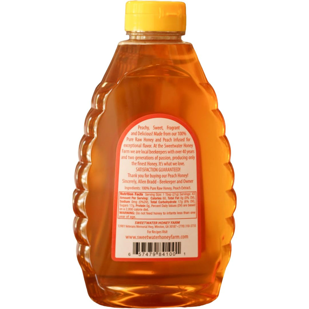 Sweetwater Creek Honey Farm miel vertida en té mostrando disolución fácil