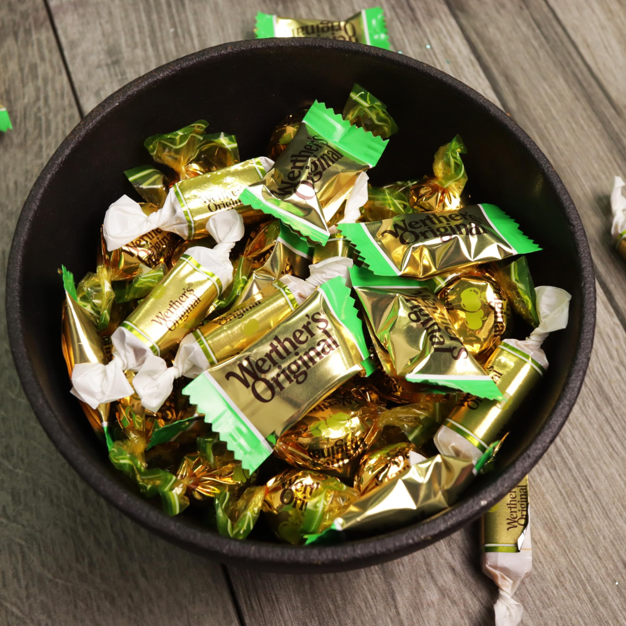 Sweetzo caramelos envueltos individualmente listos para repartir hygienico