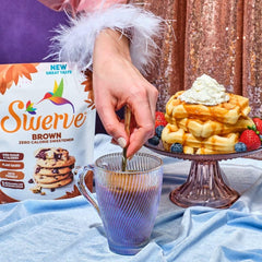 Swerve usado en galletas caseras con resultado húmedo y dulce sin calorías