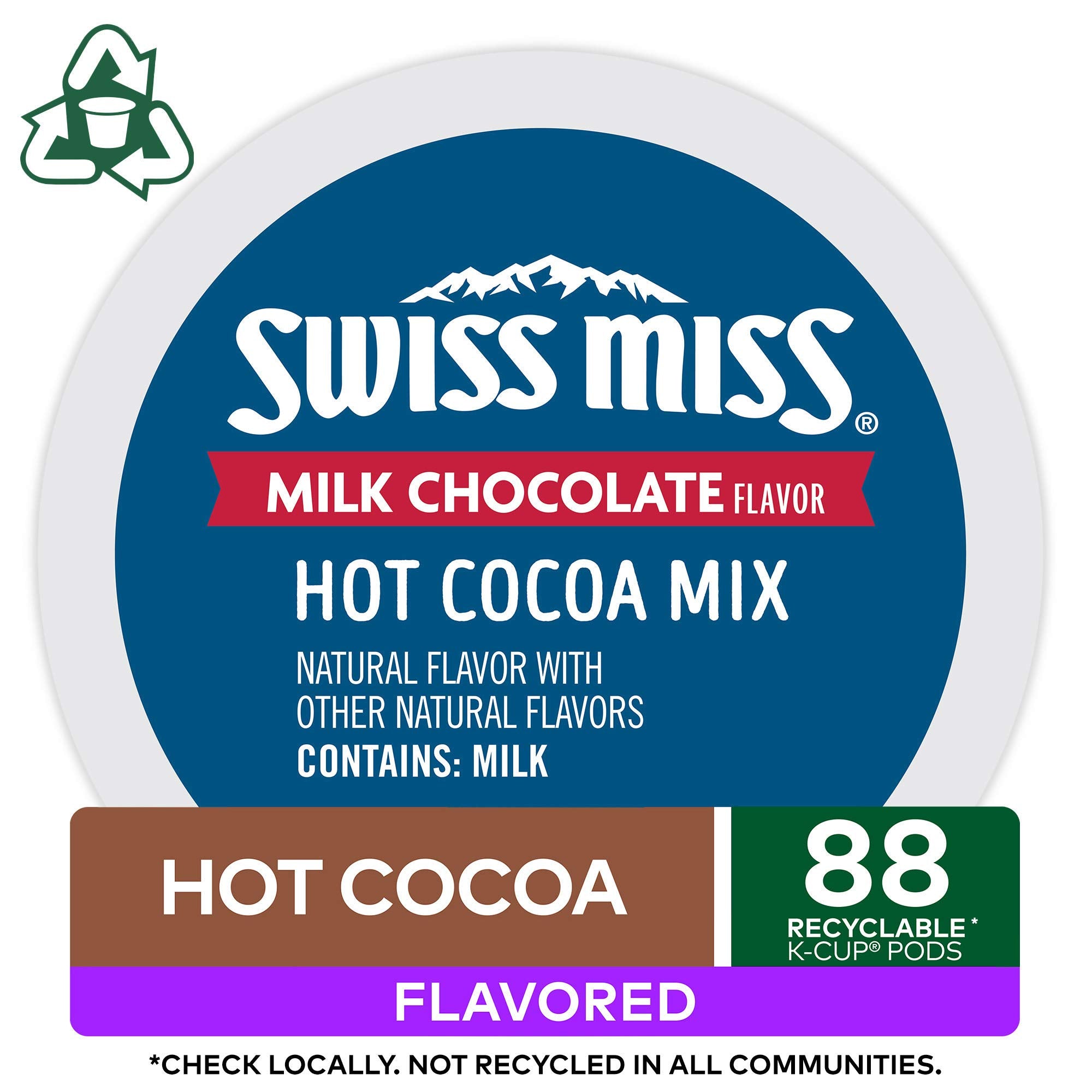 Swiss Miss paquete de 22 cápsulas sello de frescura