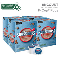 Swiss Miss taza servida cacao cremoso listo para beber