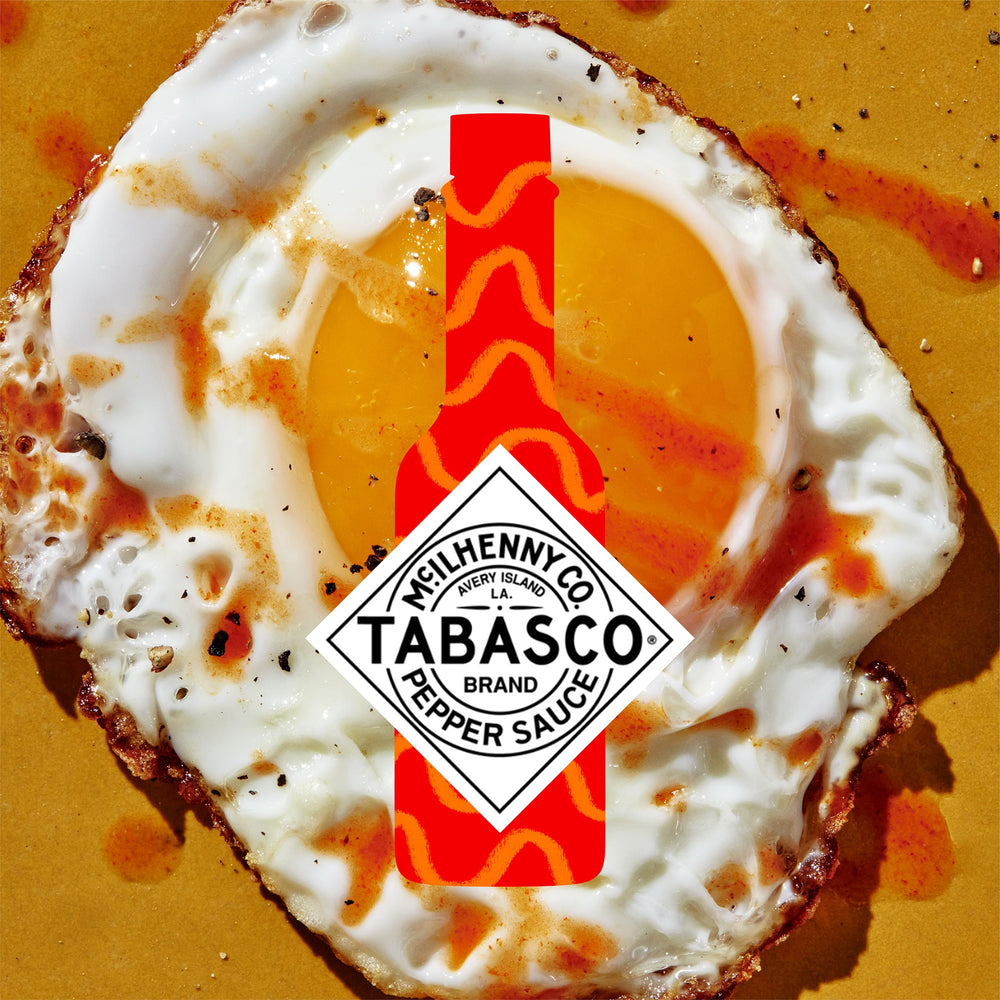 TABASCO junto a vasos para comparar escala y rendimiento por porción