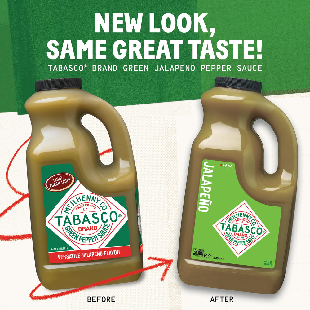TABASCO textura de salsa en primer plano que muestra color verde fresco y consistencia