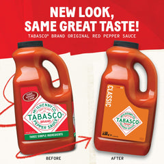 TABASCO textura de salsa en primer plano, color y consistencia visible