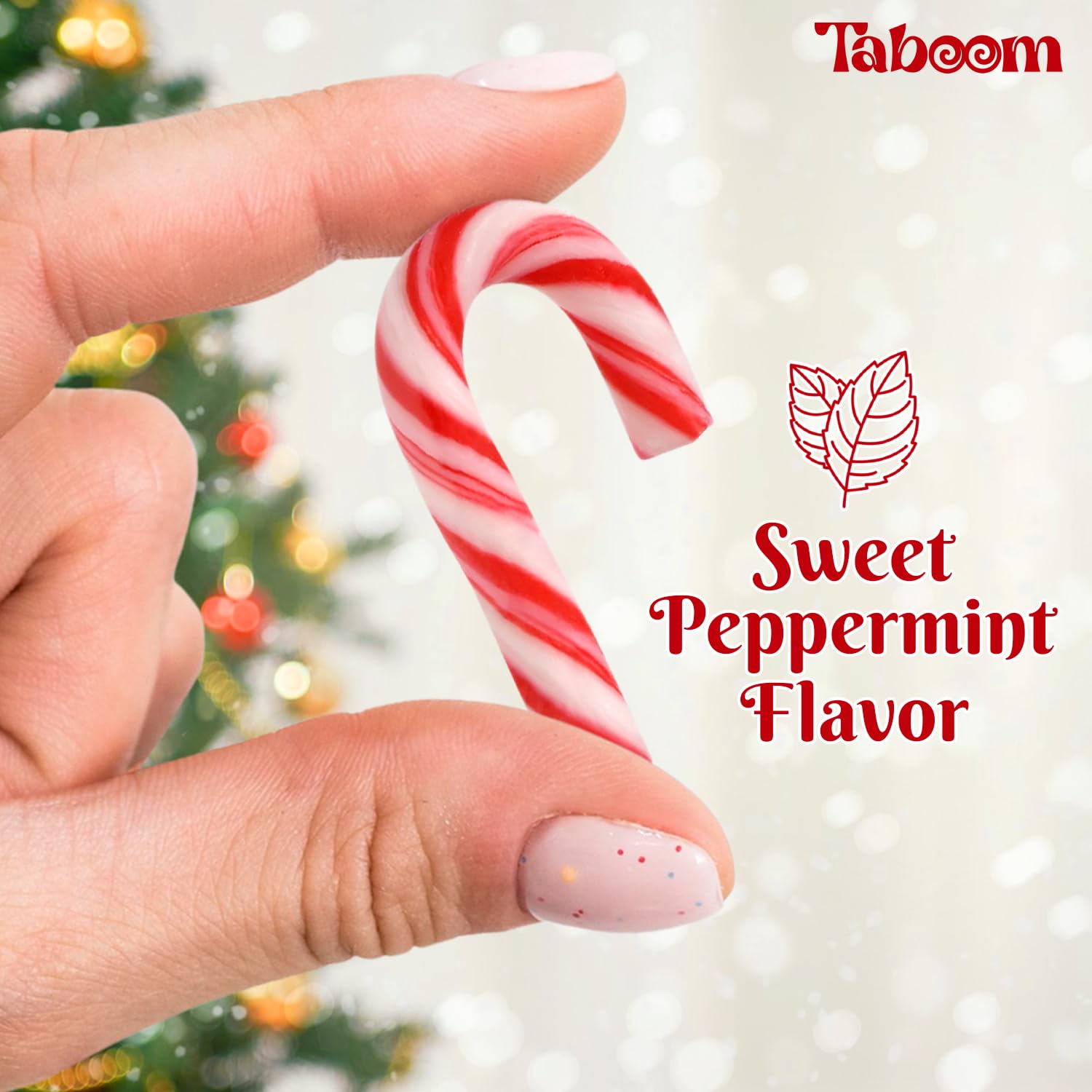 Bastones Taboom envueltos individualmente colocados en bolsa de regalo, higiene práctica