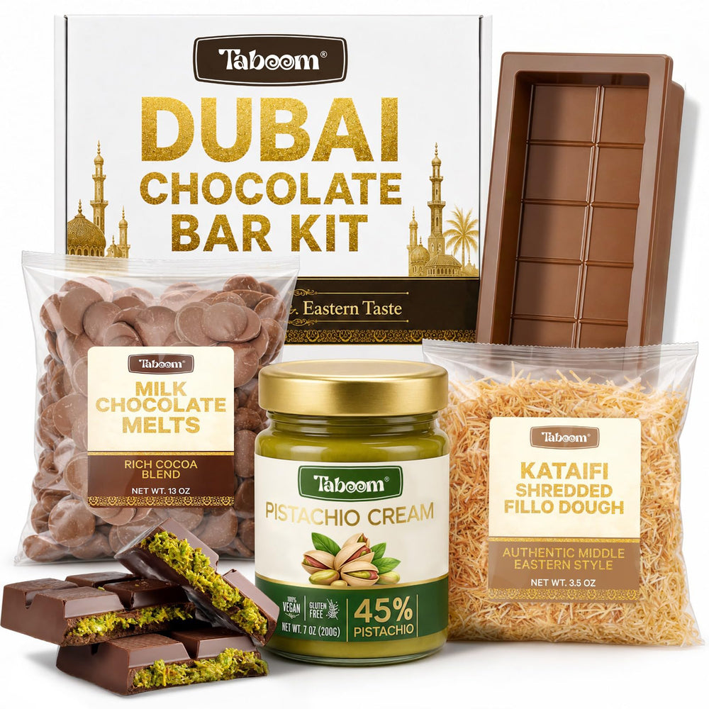 Taboom frente del empaque del kit mostrando contenido y beneficios