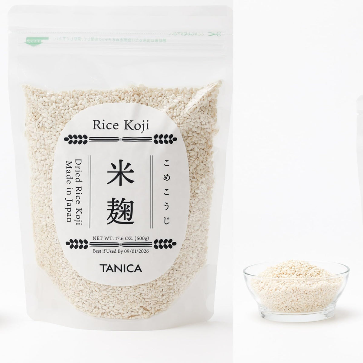 TANICA paquete frontal de koji de arroz, conserva actividad para fermentar
