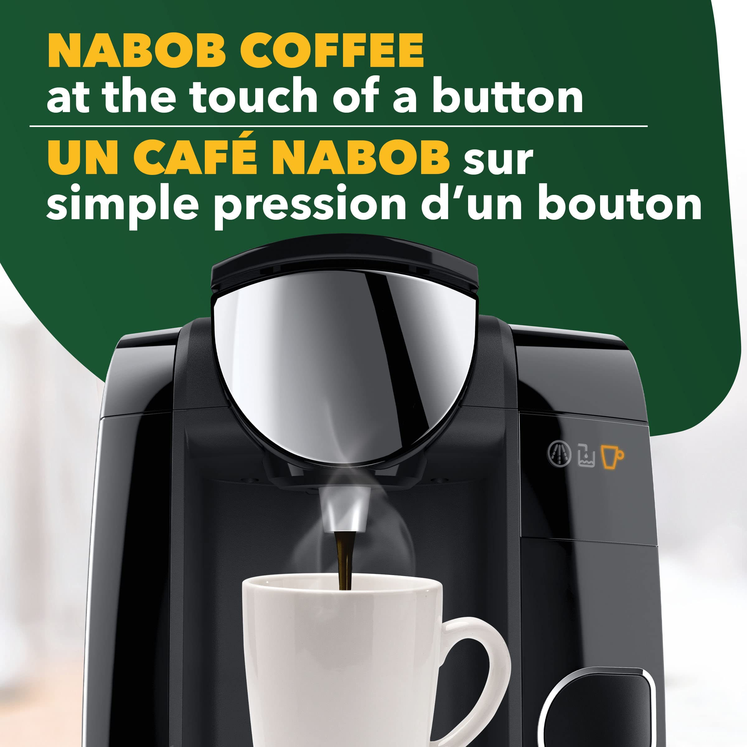 Tassimo Nabob disco insertado en máquina Tassimo para preparación rápida