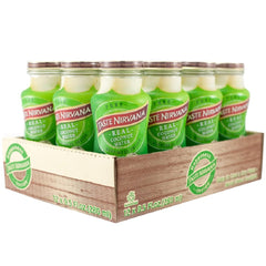 Taste Nirvana detalle del vidrio mostrando calidad y beneficio de preservación del sabor