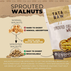 TATA RAW bol con nueces listas para snack, práctico y saludable