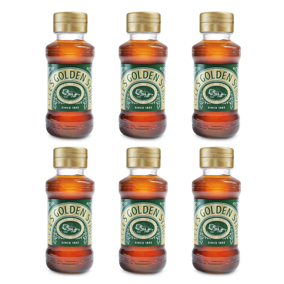 Tate & Lyle's botella frontal muestra diseño exprimible y fácil servicio