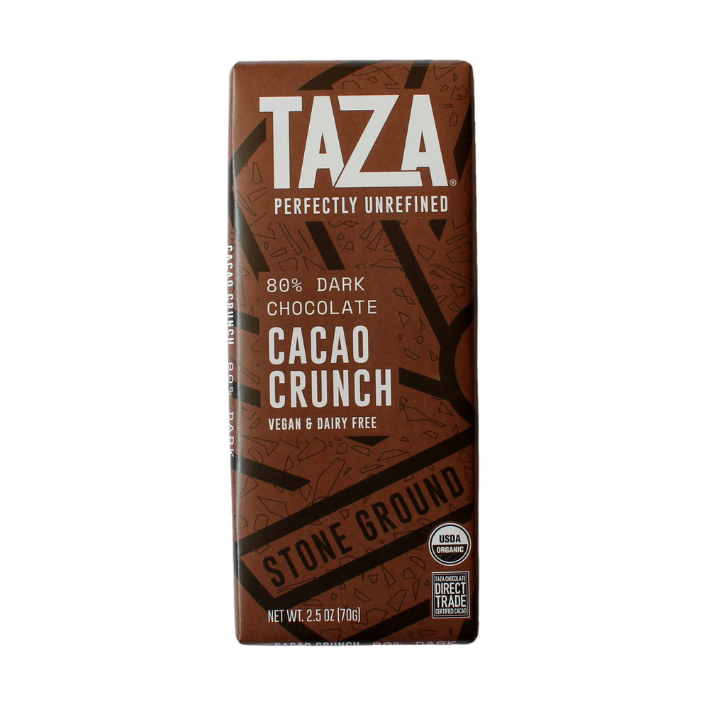 Taza Chocolate textura granulada de chocolate molido a la piedra, sensación auténtica