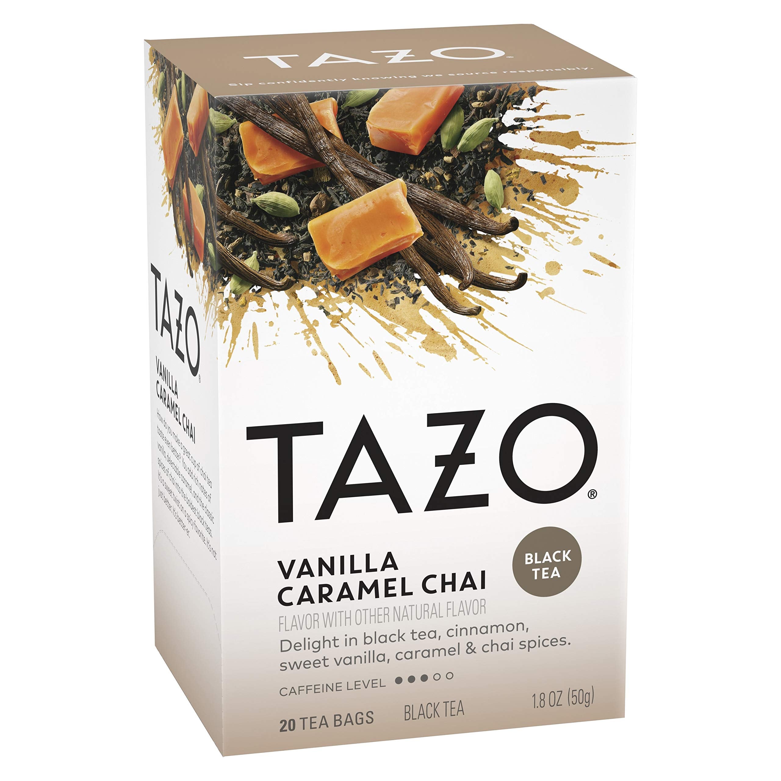 TAZO comparación de tamaño de caja para almacenamiento fácil
