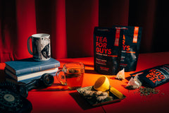 Tea For Guys taza servida mostrando color y aspecto apetecible