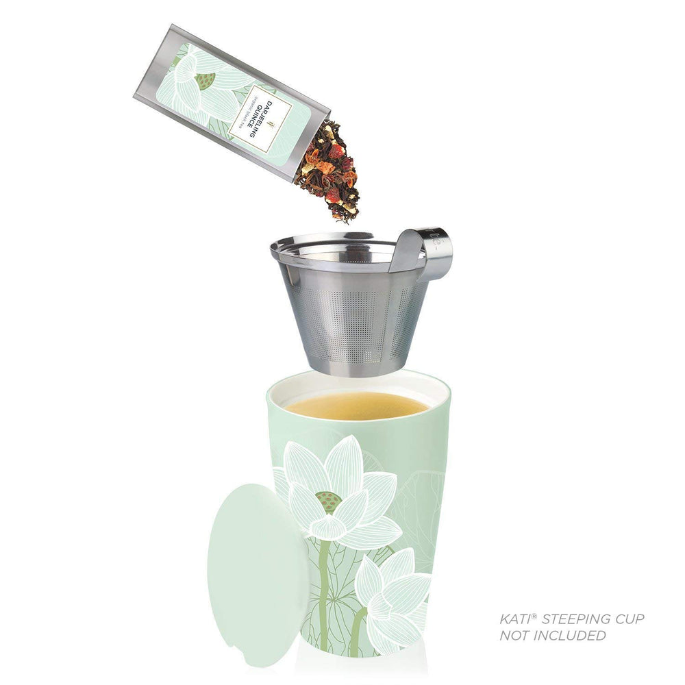 Tea Forte cinco mezclas abiertas mostrando diversidad de aromas