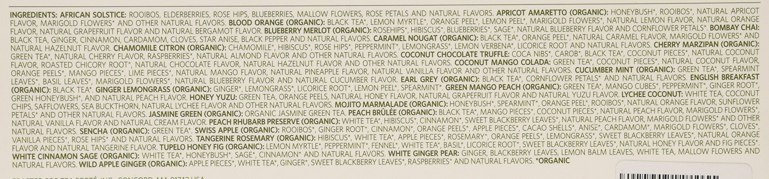 Tea Forte caja envuelta como regalo ideal para amantes del té