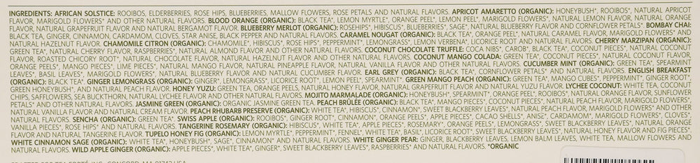 Tea Forte caja envuelta como regalo ideal para amantes del té