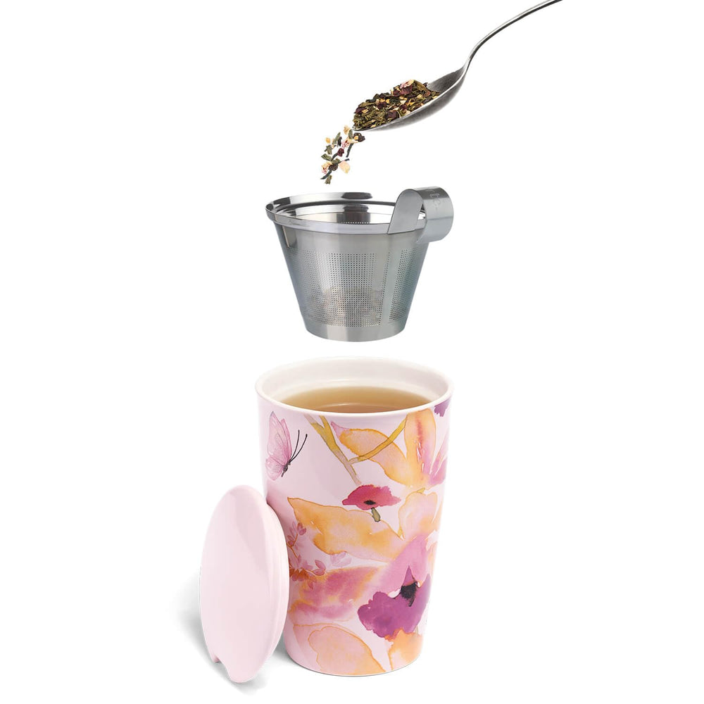 Tea Forte primer plano de mango que resalta notas frutales