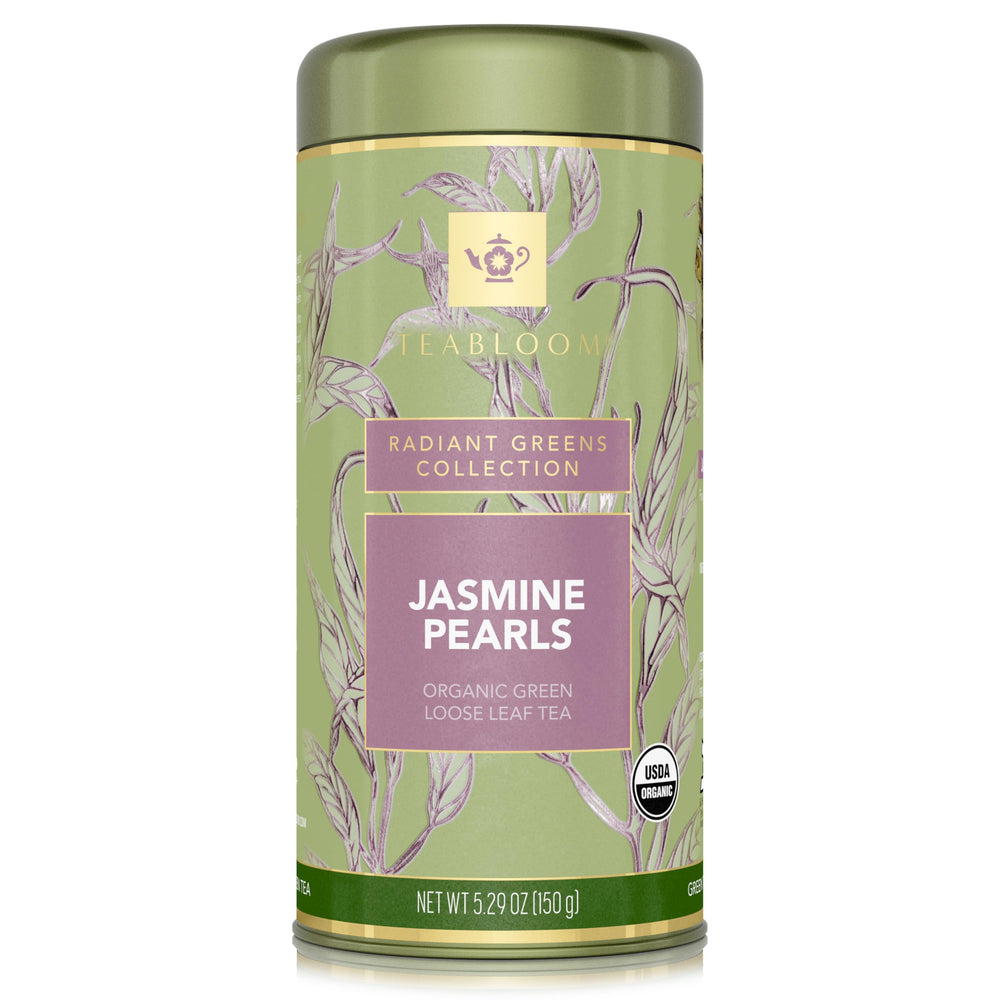 Teabloom taza con infusión abierta demostrando aroma y sabor