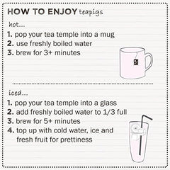 teapigs cuchara midiendo hojas a granel para una porción exacta