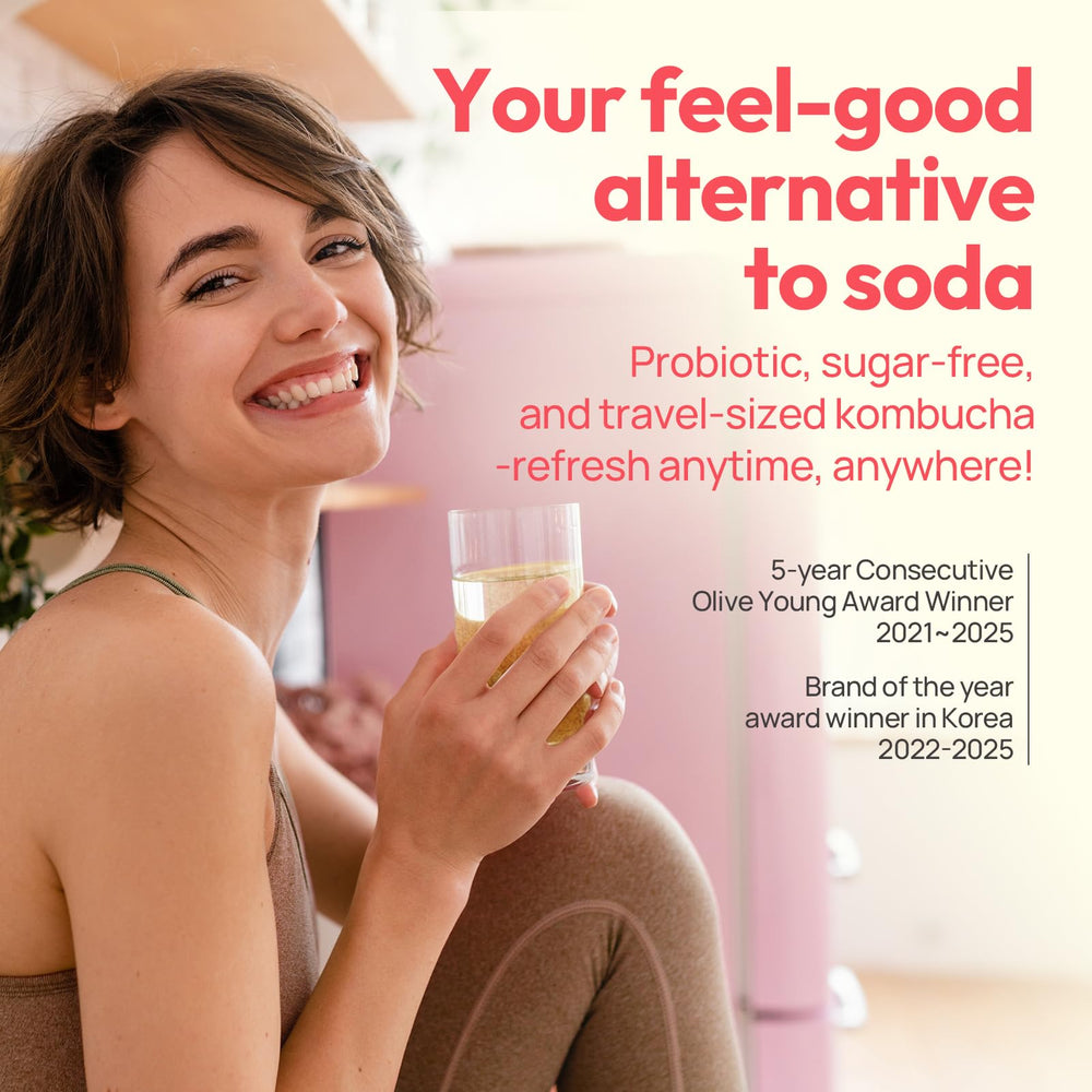 TEAZEN etiqueta con ingredientes resaltando probióticos y prebióticos