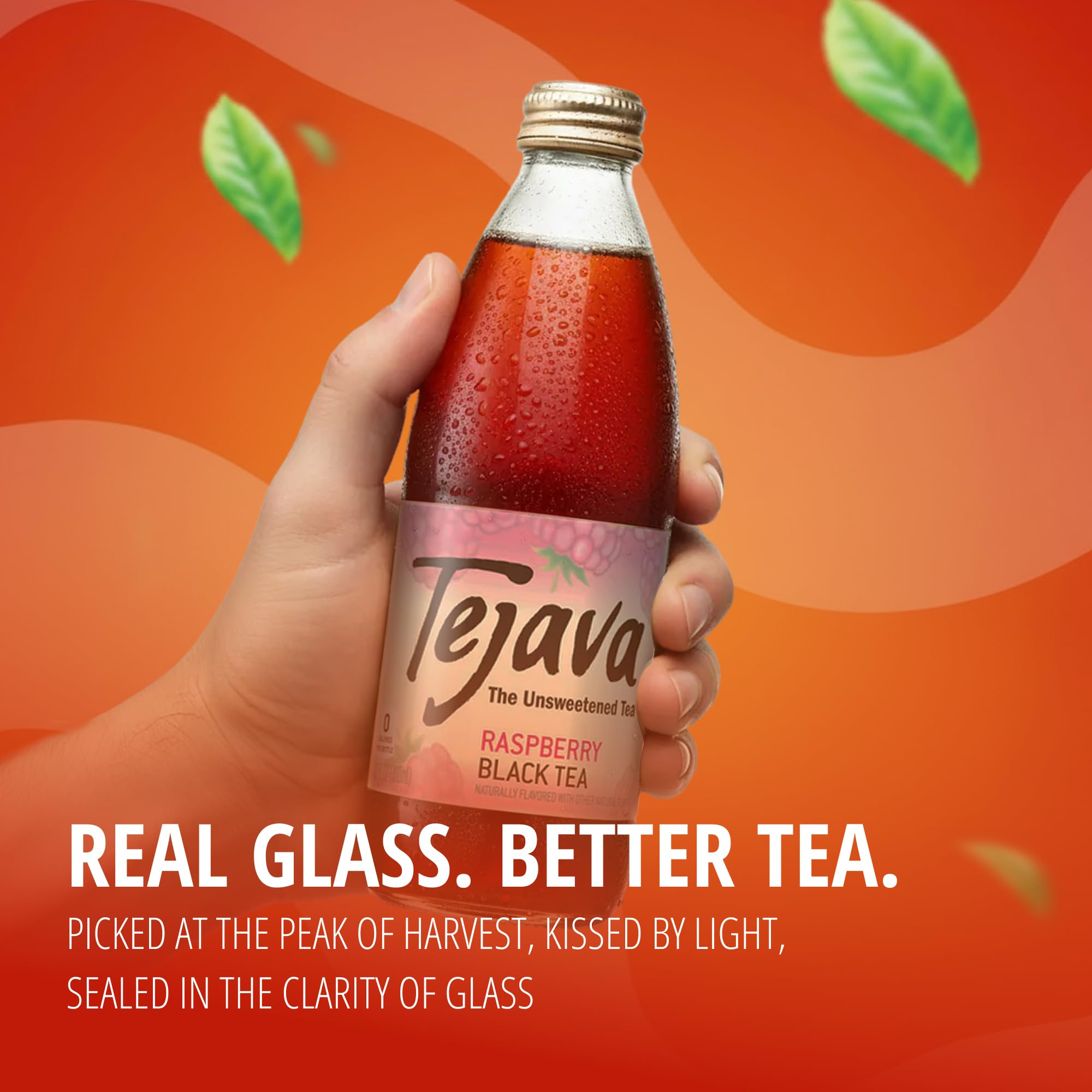 Tejava botella sobre hielo lista para servir y refrescar reuniones