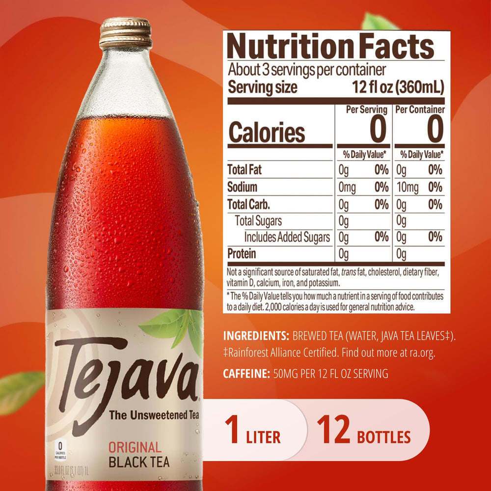 Etiqueta Tejava con certificados y origen que transmite confianza y calidad