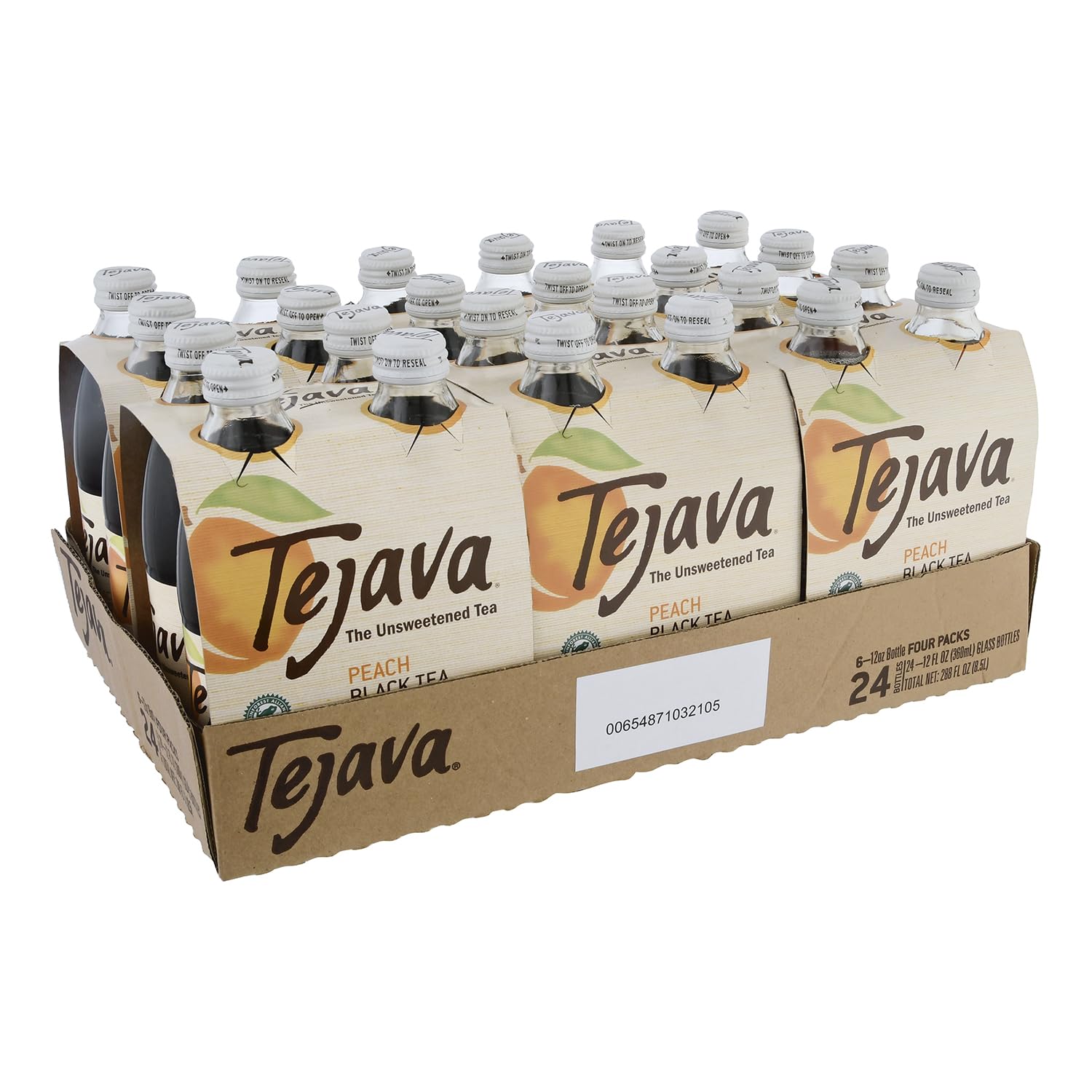 Tejava botella frontal pack 24 mostrando presentación y conveniencia