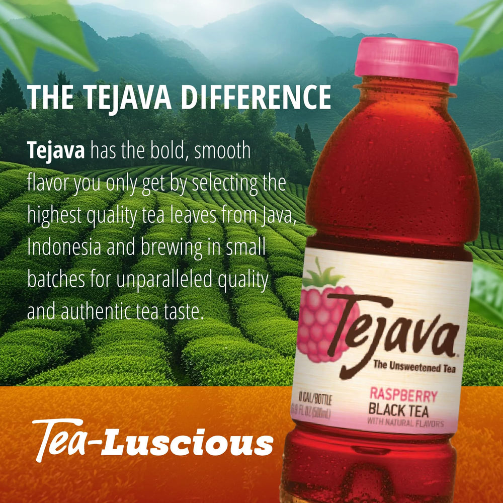 Tejava frambuesa escena estilo de vida refrescante sin calorías
