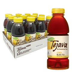 Tejava frente del pack de 12, refresco sin azúcar listo para llevar