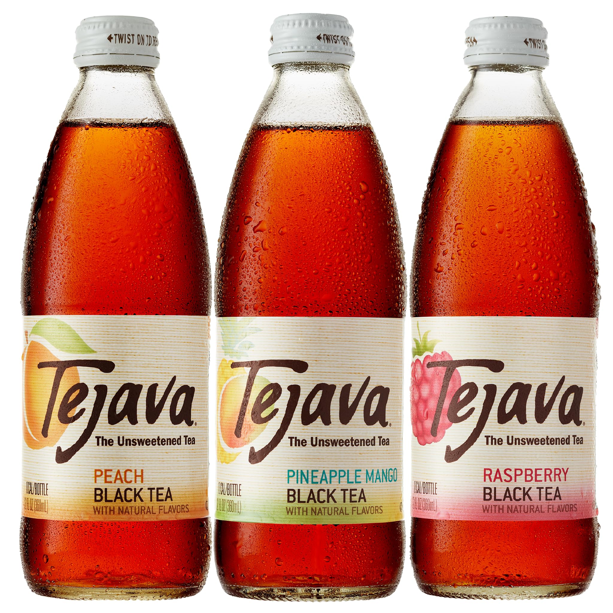 Botellas Tejava servidas en mesa durante evento mostrando presentación premium